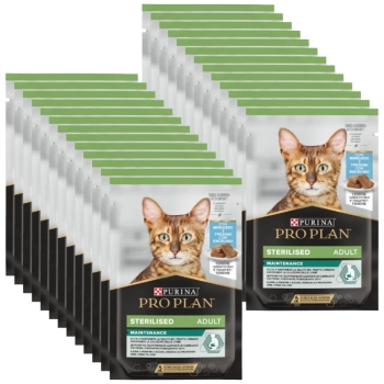 Purina Pro Plan Αποστειρωμένο με ωκεάνια ψάρια για γάτες 26x75g