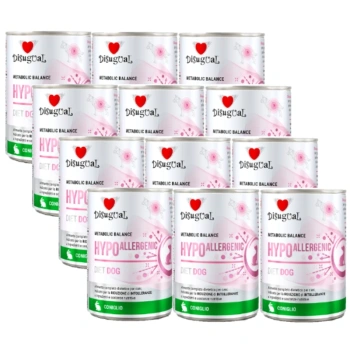 Disugual Υγρή Τροφή για Σκύλους Κτηνιατρικής, Υποαλλεργική, για Κουνέλι (ενήλικα) 12x400g