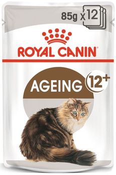 ROYAL CANIN Ageing +12 12x85g υγρή τροφή σε σάλτσα για ώριμες γάτες