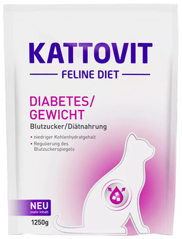 Kattovit Diabetes 1250g ξηρή τροφή