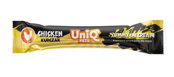 UNIQ PETS PURRCREAM νόστιμη σάλτσα κοτόπουλου για γάτες 15g