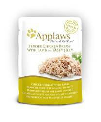 Applaws Natural Cat Food Στήθος κοτόπουλου με αρνί σε ζελέ 70g BOX