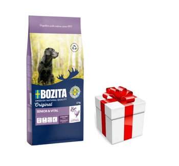 BOZITA Original Senior 12kg + ΈΚΠΛΗΞΗ ΓΙΑ ΤΟ ΣΚΎΛΟ ΣΑΣ