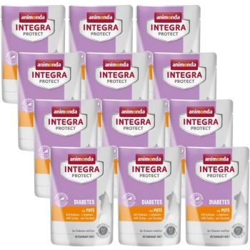 Animonda Integra Protect Diabetes Γαλοπούλα 12x85g