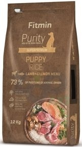 FITMIN Purity Puppy Αρνί, Σολομός & ρύζι 12kg