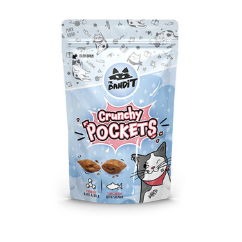 Mr Bandit Crunchy Pockets με σολομό 40g