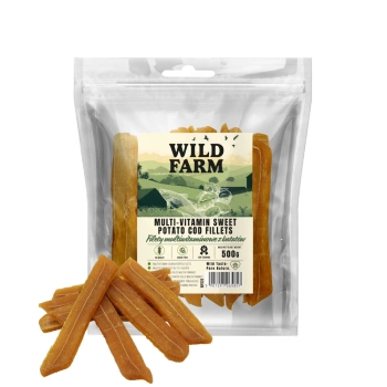 WILD FARM πολυβιταμινούχα φιλέτα γλυκοπατάτας 500g για σκύλους