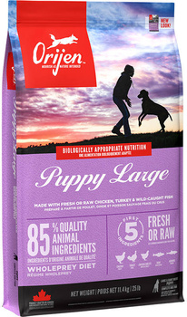 ORIJEN Dog Puppy Large 11.4kg + έκπληξη δωρεάν