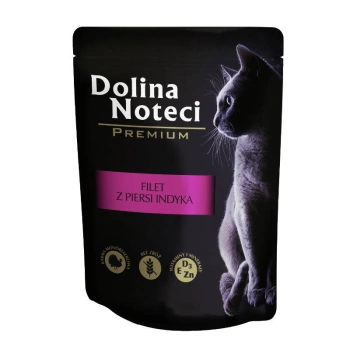 Dolina Noteci Premium φιλέτο στήθους γαλοπούλας για γάτες 85g