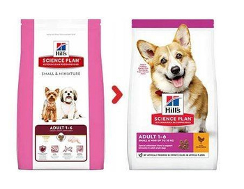 HILL'S SP Science Plan Canine Adult Small & Miniature Chicken 3kg + ΈΚΠΛΗΞΗ ΓΙΑ ΤΟ ΣΚΎΛΟ ΣΑΣ