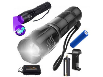 Φακός UV LED για κεχριμπάρι