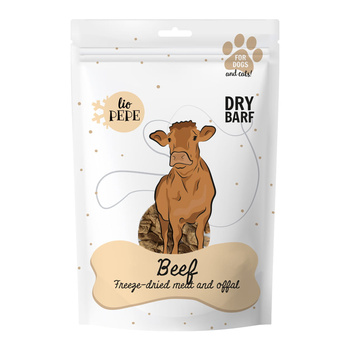 PAKA ANIMAL - Lio PEPE Beef Freeze-dried treat (βόειο κρέας) 60g