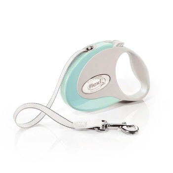 FLEXI Style S - αυτόματο λουρί σκύλου με κορδέλα μέντας 3m
