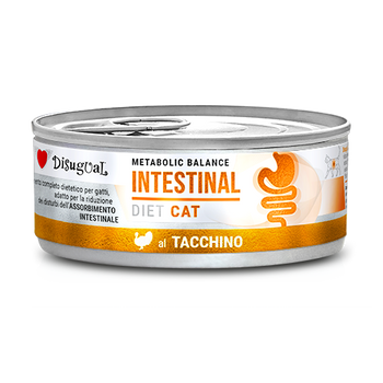 Disugual Υγρή Τροφή για Γάτες Veterinary INTESTINAL Γαλοπούλα (ενήλικη) 85g
