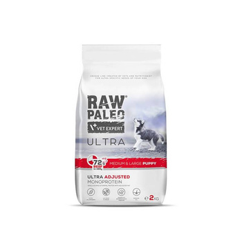 Vetexpert Raw Paleo Ultra Beef Puppy Medium/Large 2kg