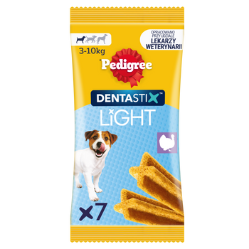 Pedigree Dentastix Light Dental Chews Small Breeds Dog Treats 7 τεμάχια - 58g