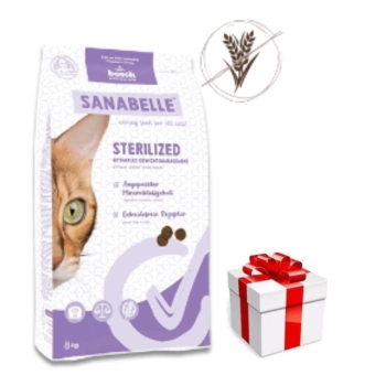 BOSCH Sanabelle Αποστειρωμένο 8kg + ΜΙΑ ΈΚΠΛΗΞΗ ΓΙΑ ΤΗ ΓΆΤΑ ΔΩΡΕΆΝ