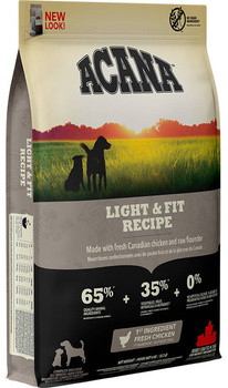 ACANA Light & Fit Dog 6kg + Δωρεάν έκπληξη!