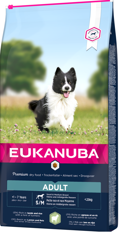 Eukanuba Adult Small&Medium Breed Rich In Lamb & Rice 2x12kg