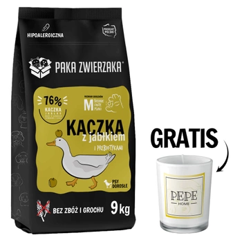 Pet Pack Seventh Heaven Πάπια με μήλο 9kg +  PAKA ZWIERZAKA - κερί PEPE