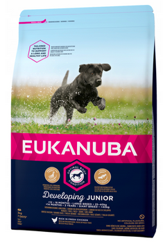 EUKANUBA Developing Junior Μεγάλης Φυλής 3kg