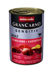 Animonda GranCarno Sensitiv Adult Dog Μοσχάρι & Πατάτες 400g