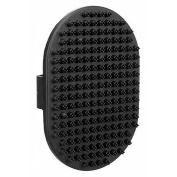 Trixie - Βούρτσα μασάζ από καουτσούκ (με οδοντωτές άκρες) 9x13 cm