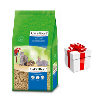 Rettenmaier Polska JRS Cats Best Universal 40l/22kg + ΈΚΠΛΗΞΗ ΓΙΑ ΤΗ ΓΆΤΑ