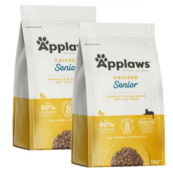 Applaws Senior Κοτόπουλο Ξηρά Τροφή 2x7.5kg