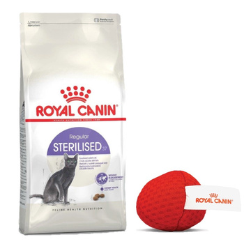 ROYAL CANIN Αποστειρωμένο 37 10kg + Royal Canin μπάλα για γάτες