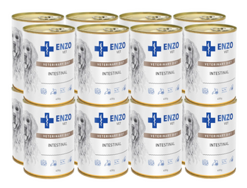 ENZO VET Εντερική γαστρεντερική δίαιτα με αρνί για σκύλους 16x400g