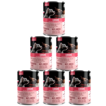 PetRepublic Φέτες σολομού σε λεπτή σάλτσα 6x400g