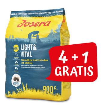 JOSERA Light & Vital 900g 4+1 GRATIS!!!