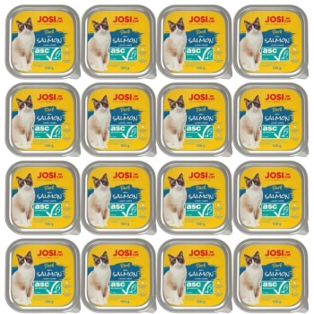 JOSERA JosiCat Πατέ με σολομό 16x100g