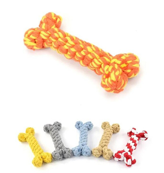 Στιβαρό σχοινί ρυμούλκησης σκυλιών παιχνίδι κόκκαλο