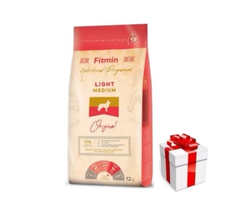 FITMIN Medium Light 12kg  + ΕΚΠΛΗΞΗ για το σκύλο σας