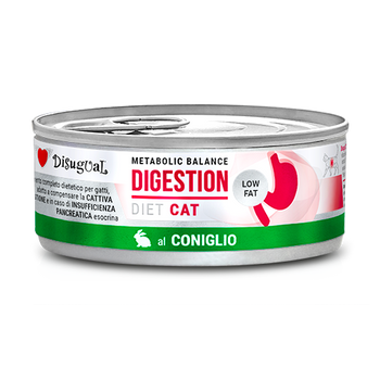 Disugual Υγρή Τροφή για Γάτες Veterinary DIGESTION Κουνέλι (ενήλικα) 85g