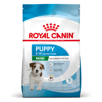 ROYAL CANIN Mini Puppy 4kg + ΈΚΠΛΗΞΗ ΓΙΑ ΤΟ ΣΚΎΛΟ ΣΑΣ