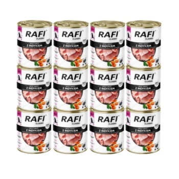 DOLINA NOTECI Rafi Classic υγρή τροφή για σκύλους με γαλοπούλα 12x800g