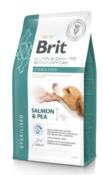 BRIT GF Veterinary Diets Dog Sterilised 2kg  + δωρεάν έκπληξη για το σκύλο σας
