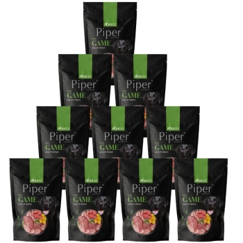 DOLINA NOTECI Piper για σκύλους με ελάφι και κολοκύθα 10x500g