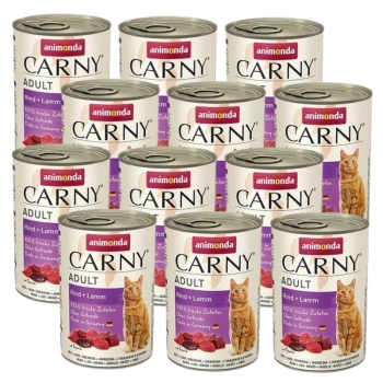 Animonda Cat Carny Adult Beef & Lamb 12x400g