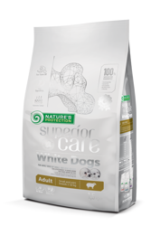 Nature's Protection Superior Care White Dogs Ενηλίκων Μικρών Φυλών με Αρνί 1.5kg