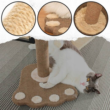 Γάτα ξυστό σπίτι κρεβάτι + παιχνίδι