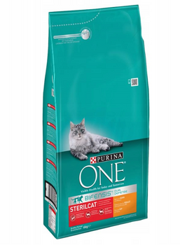 Purina One Cat Sterilcat Τροφή κοτόπουλου 2x6kg