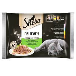 Sheba Fine Flakes σε σακουλάκι ζελέ 4x85g