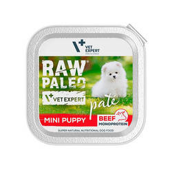 Vetexpert Raw Paleo Pate Mini Puppy Beef 12x150g