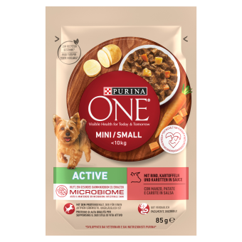 Purina One Mini/Small Active τροφή για σκύλους 85 g