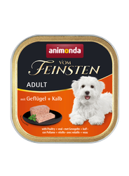 Animonda Dog Vom Feinsten Adult Πουλερικά και μοσχάρι 150g