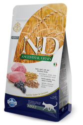 Farmina N&D Ancestral Grain Frline Adult Lamb&Blueberry 5kg